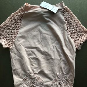 NWT Bebe super cute pink top!